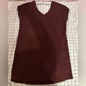 Monk & Lou Burgundy Mini Dress